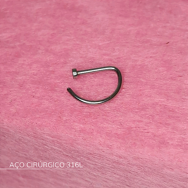 Argola D-ring - Aço Cirúrgico 316L