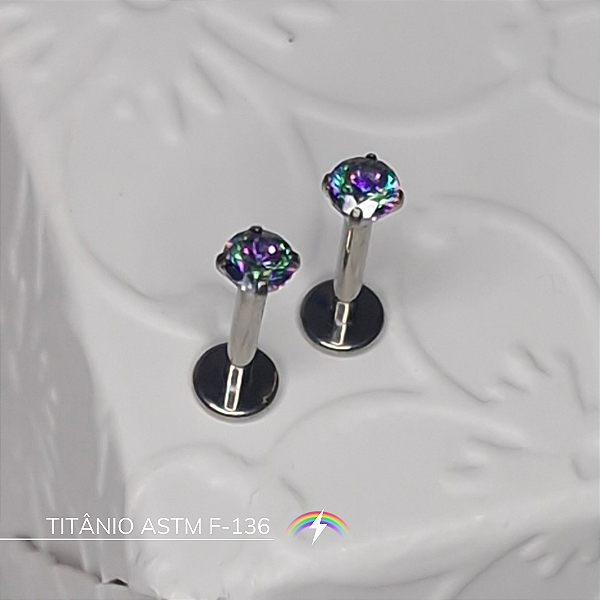 Ponto de luz furta cor dark - Titânio ASTM F-136
