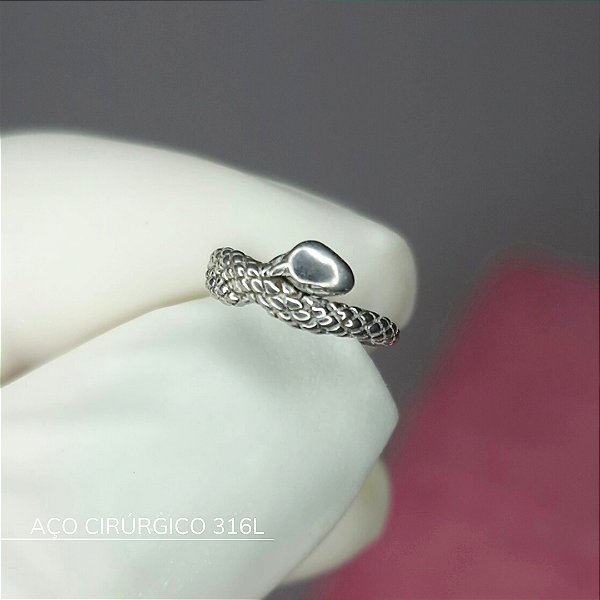 Segmento cobrinha - Aço Cirúrgico 316L