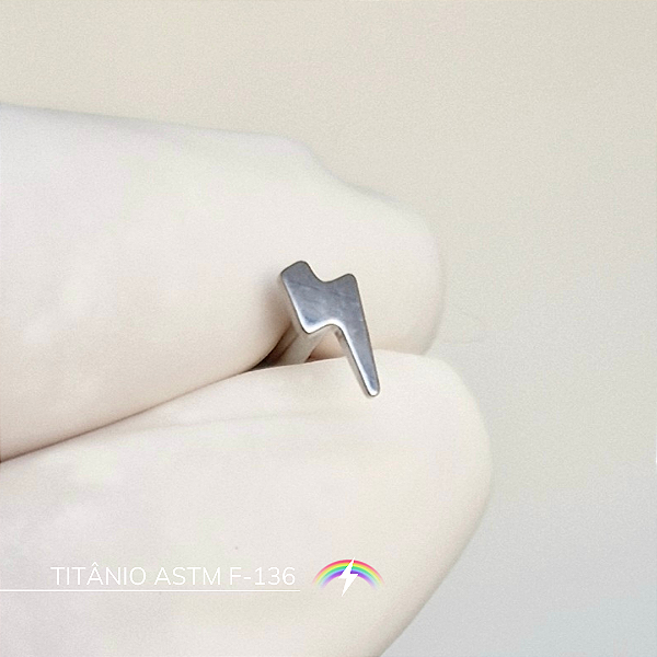 Labret mini raio - Titânio ASTM F-136
