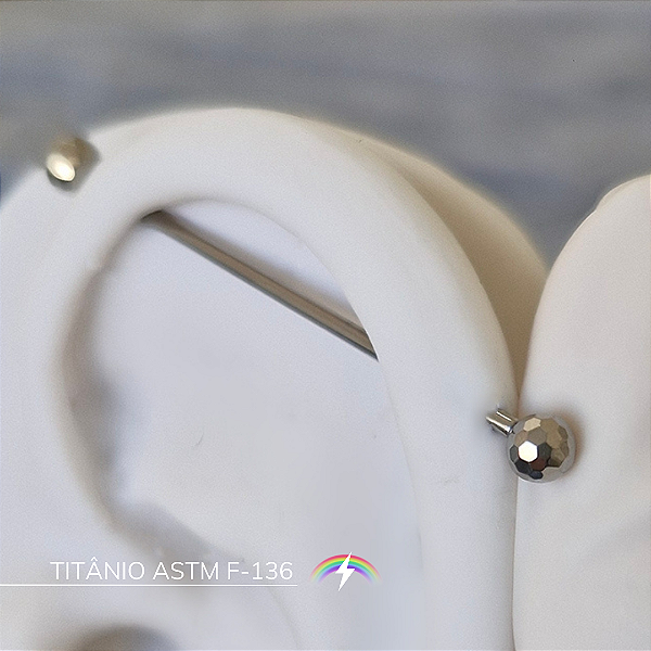 Transversal topo lapidado 1.2 mm - Titânio ASTM F-136