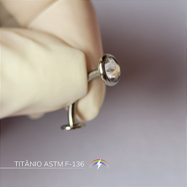 Bananabell float navel (modelo 1) - Titânio ASTM F-136