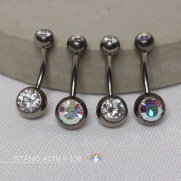 Bananabell rosca externa - Titânio ASTM F-136