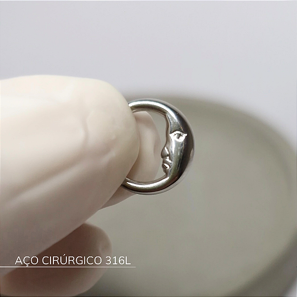 Segmento lua - Aço Cirúrgico 316L