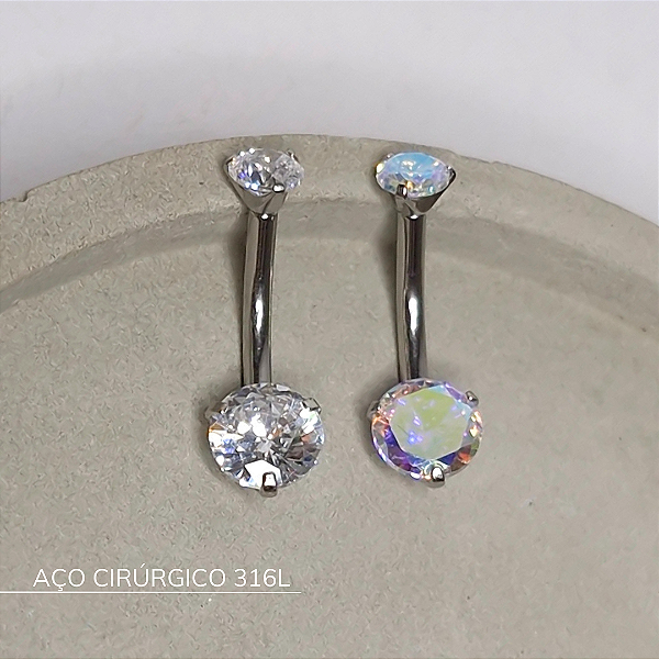 Bananabell zircônia - Aço Cirúrgico 316L