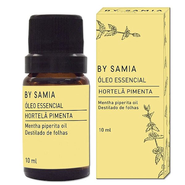 Óleo Essencial de Hortelã Pimenta 10 ml By Samia