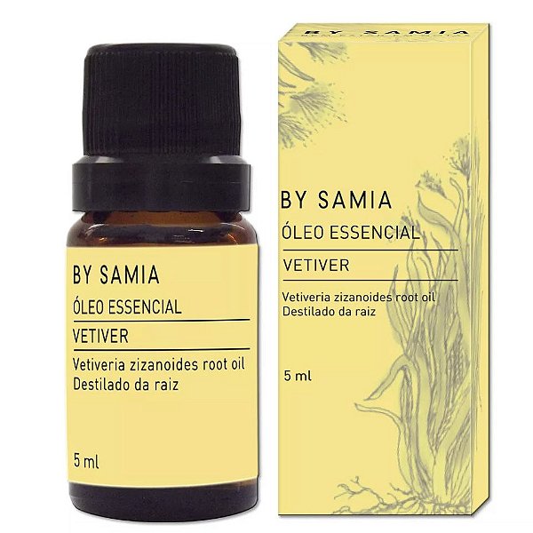 Óleo Essencial de Vetiver 5 ml By Samia