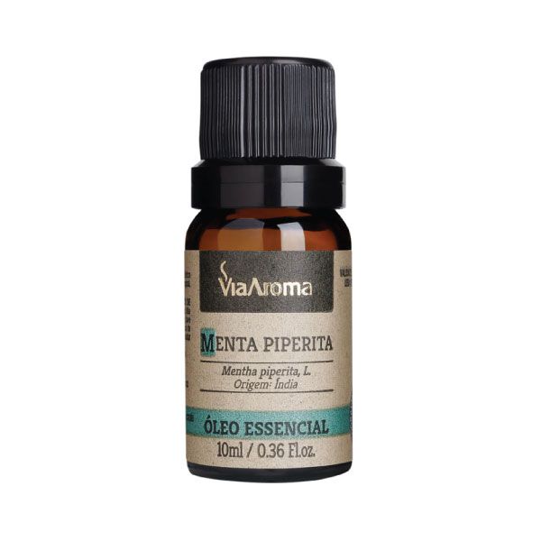 Óleo Essencial Menta Piperita 10ml Via Aroma