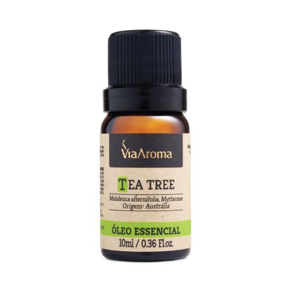 Óleo Essencial Tea Tree Melaleuca 10ml Via Aroma