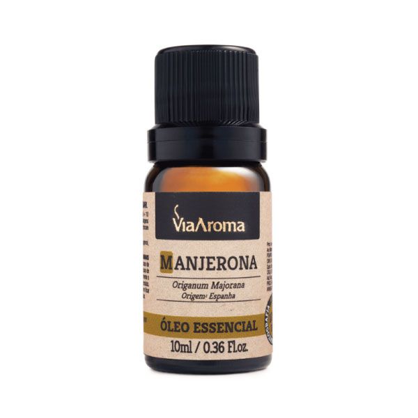 Óleo Essencial Manjerona 10ml Via Aroma