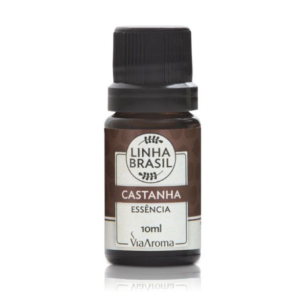 Essencia Castanha 10ml Via Aroma