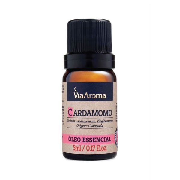 Oleo Essencial Cardamomo 5ml Via Aroma