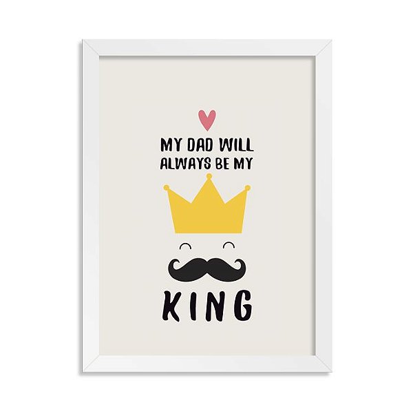 Quadro Dad King