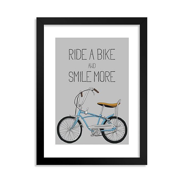 Quadrinho Bicicleta Ride a Bike Boy