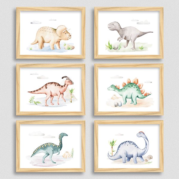 Quadro Dinossauro Dino Bebê