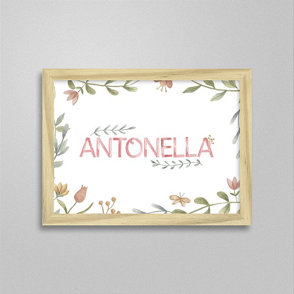 Quadro nome Antonella