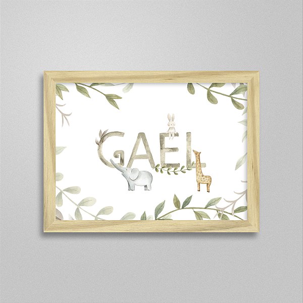 Quadro nome Gael