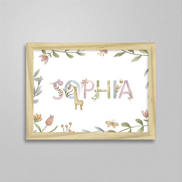 Quadro nome Sophia