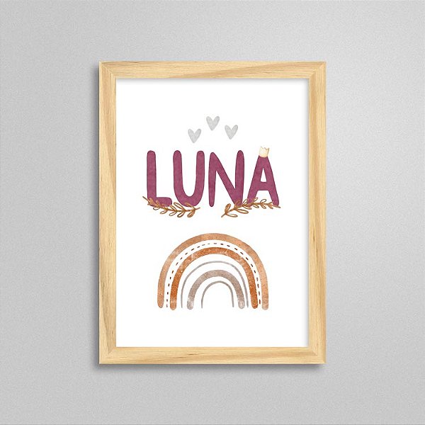 Quadro nome Luna