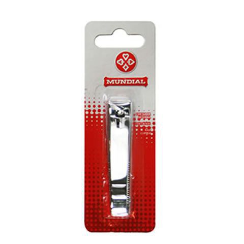 01 Cortador De Unhas Grande Mundial Classic - Inox 8cm - Modelo 121