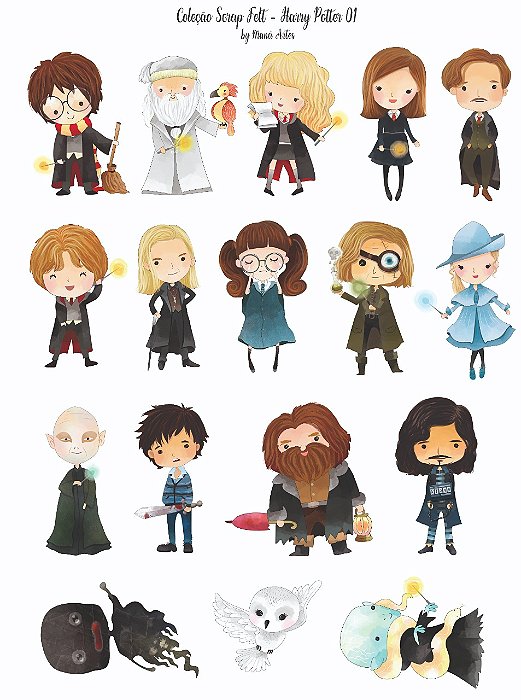 SCRAPFELT - PERSONAGENS DE HARRY POTTER
