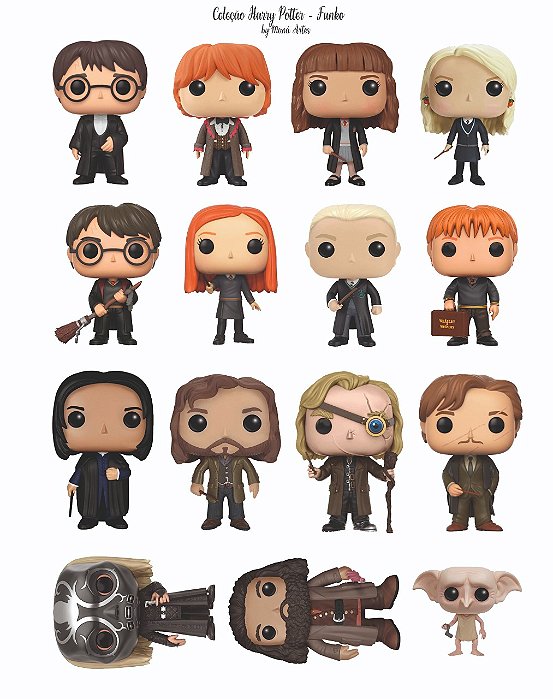 SCRAPFELT - PERSONAGENS DE HARRY POTTER/ FUNKO