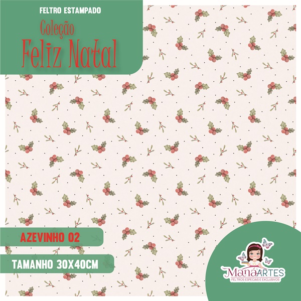 COLEÇÃO ESTAMPADOS - FELIZ NATAL
