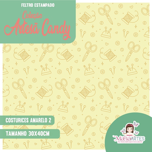 COLEÇÃO ESTAMPADOS - ARTESÃ CANDY 01