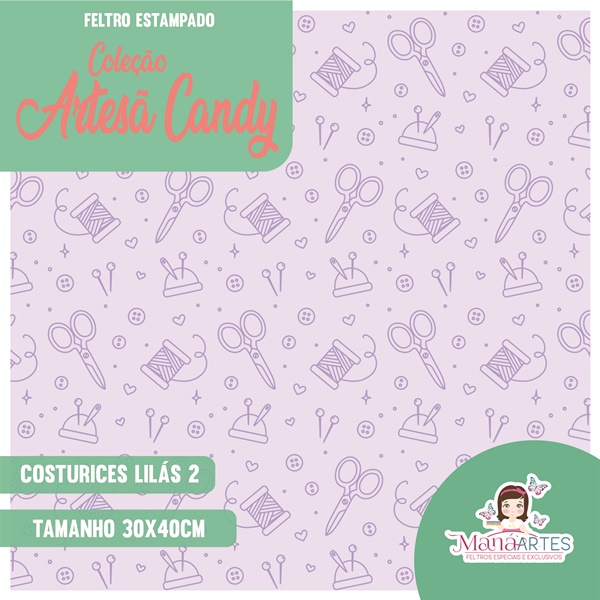 COLEÇÃO ESTAMPADOS - ARTESÃ CANDY 02