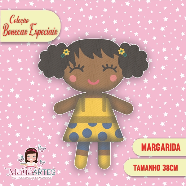 BONECAS ESPECIAIS - MARGARIDA