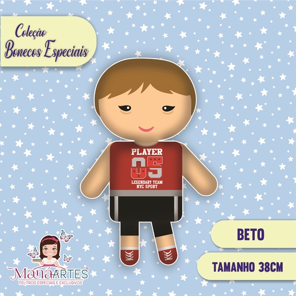 BONECOS ESPECIAIS - BETO