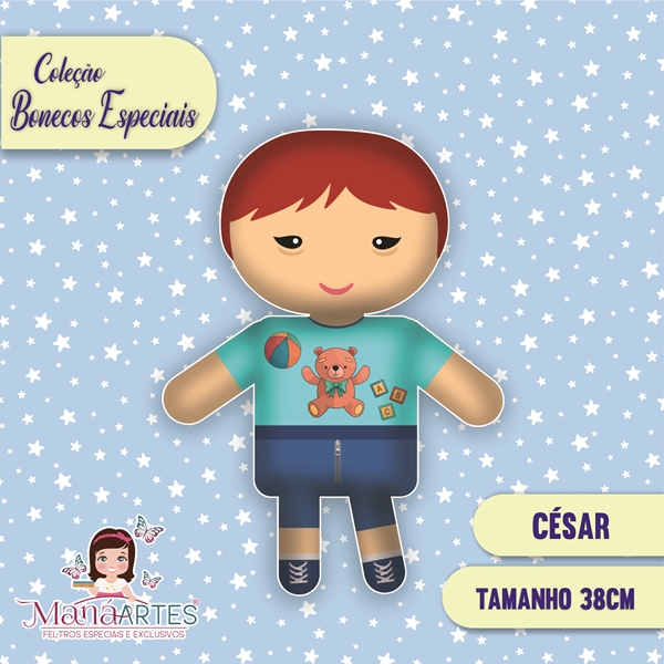 BONECOS ESPECIAIS - CÉSAR