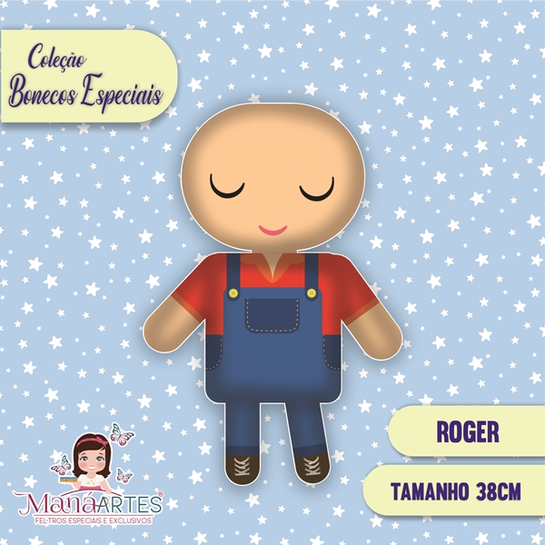 BONECOS ESPECIAIS - ROGER