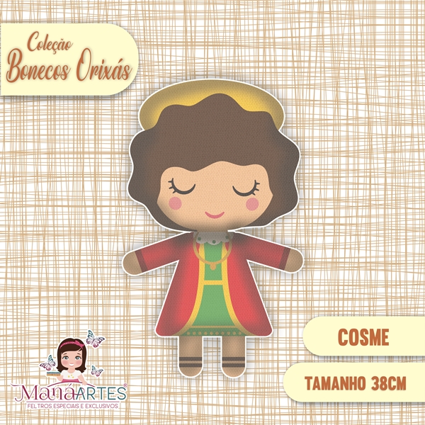 BONECOS ORIXÁS - COSME E DAMIÃO