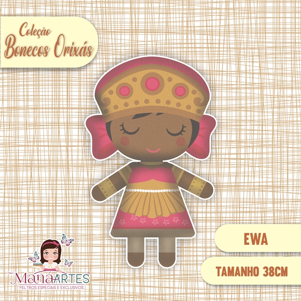 BONECOS ORIXÁS - EWA