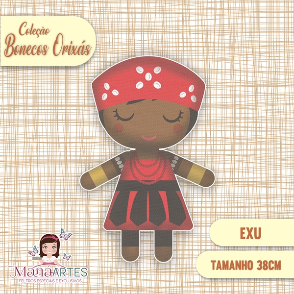 BONECOS ORIXÁS - EXU