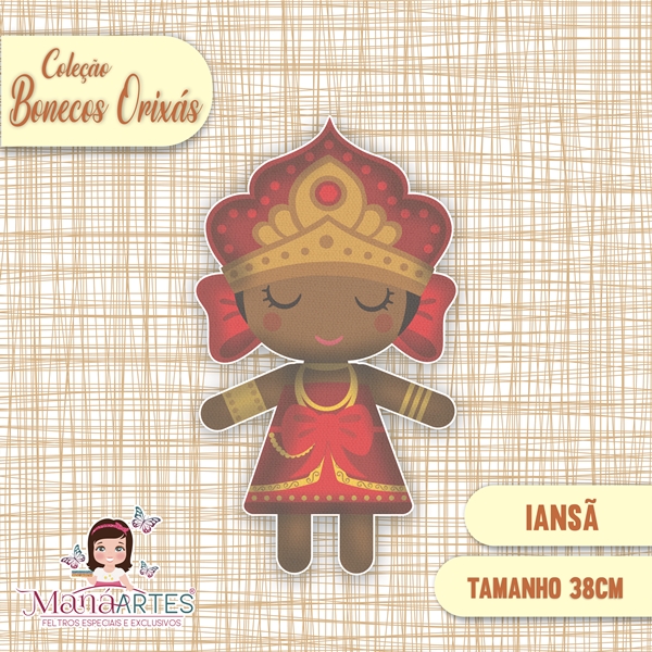 BONECOS ORIXÁS - IANSÃ