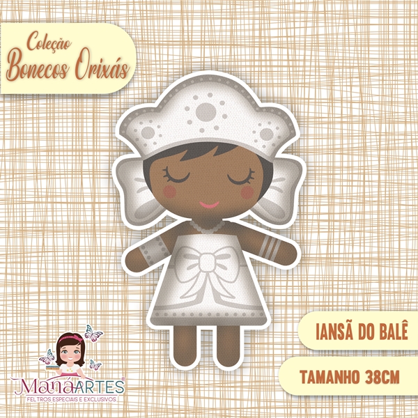 BONECOS ORIXÁS - IANSÃ DO BALÊ