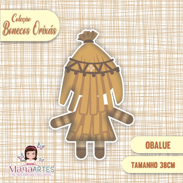 BONECOS ORIXÁS - OBALUE