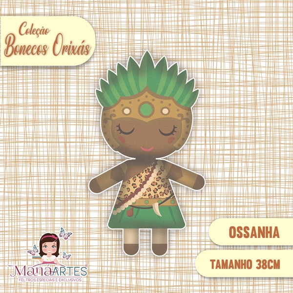BONECOS ORIXÁS - OSSANHA