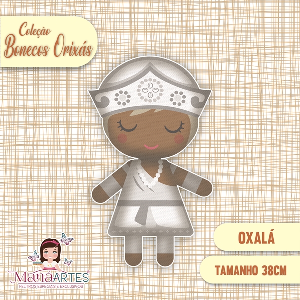BONECOS ORIXÁS - OXALÁ