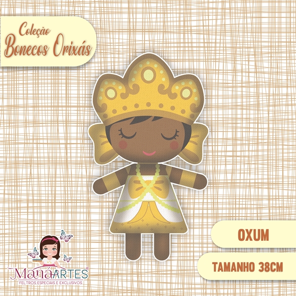 BONECOS ORIXÁS - OXUM