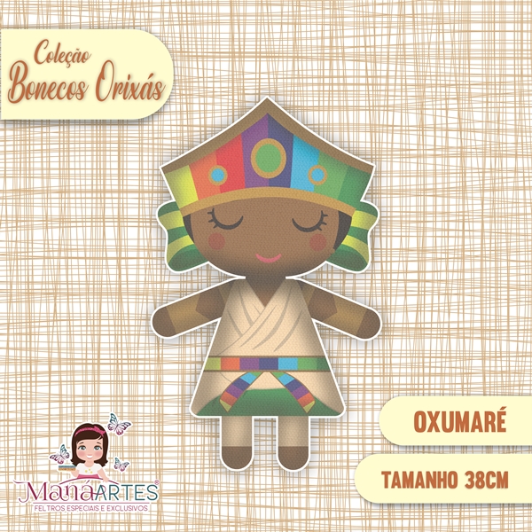 BONECOS ORIXÁS - OXUMARÉ