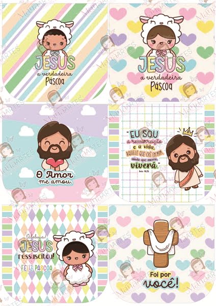 BOLSINHAS - PÁSCOA CRISTÃ