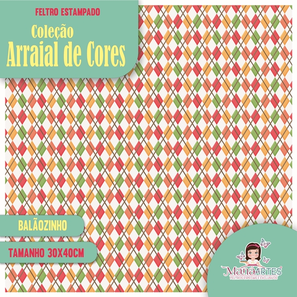 COLEÇÃO ARRAIAL DE CORES