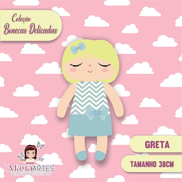 BONECAS DELICADAS - GRETA