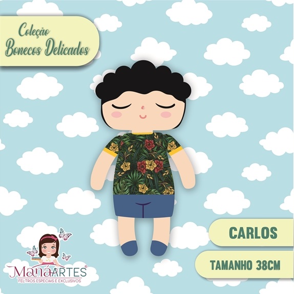 BONECOS DELICADOS - CARLOS
