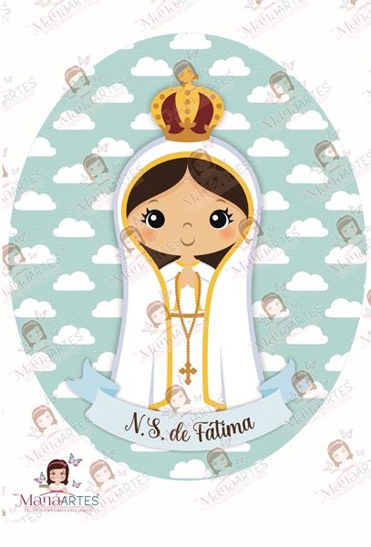 PAINEL SANTINHOS - NOSSA SENHORA DE FÁTIMA