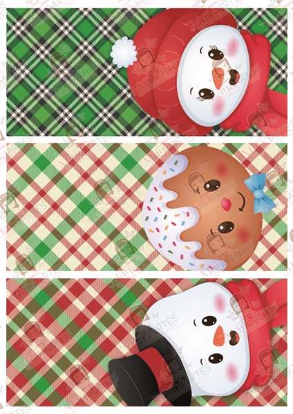 PORTA CHOCOLATE CUTE - NATAL 07