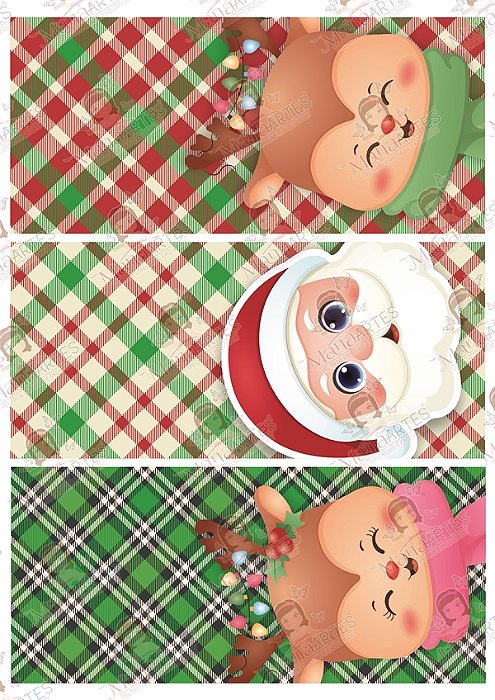 PORTA CHOCOLATE CUTE - NATAL 08